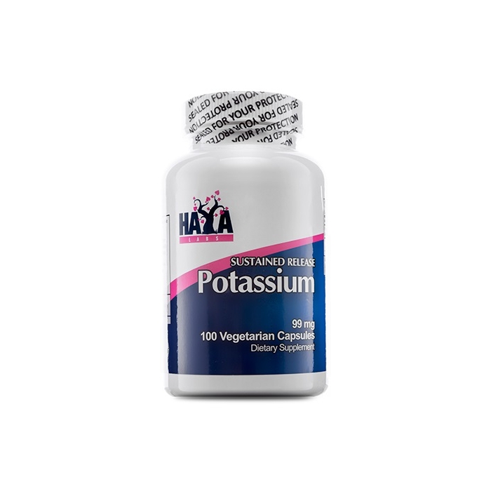Sustained Release Potassium 99mg 100 caps Vitamine si minerale 4FIT