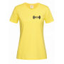 Tricou 4FIT Dama Galben