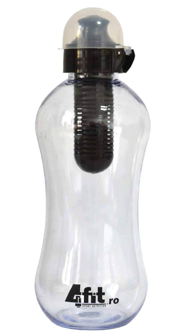 Sticla De Apa In Forma De Gantera Sticla de apa cu filtru 4fit | Shakere si accesorii | 4FIT